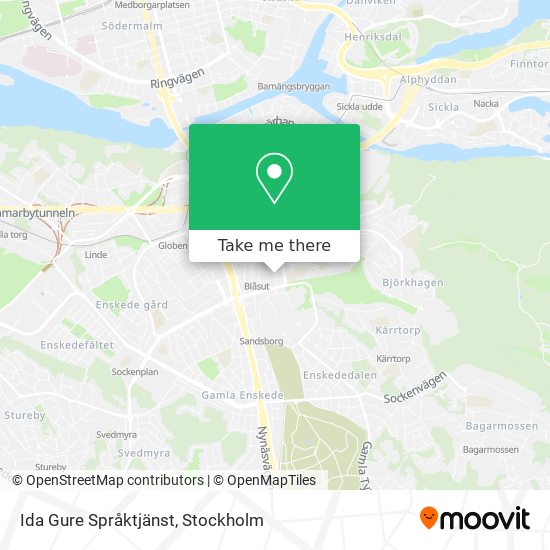 Ida Gure Språktjänst map