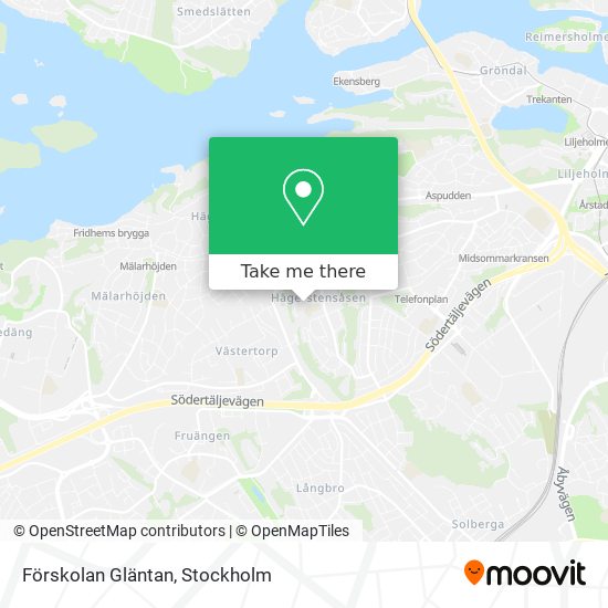 Förskolan Gläntan map
