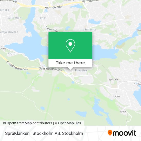 SpråKlänken i Stockholm AB map