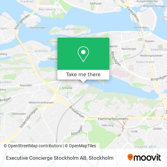 Executive Concierge Stockholm AB map
