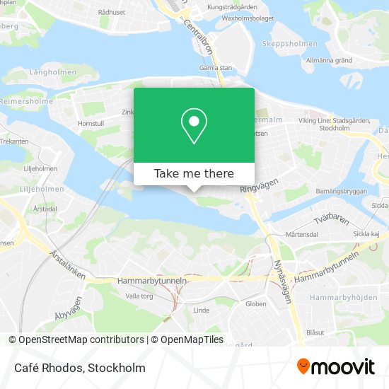 Café Rhodos map