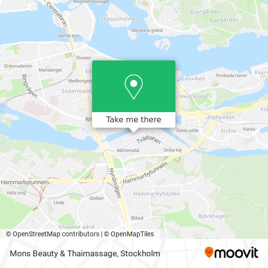 Mons Beauty & Thaimassage map