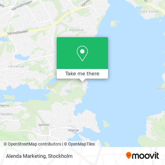 Alenda Marketing map