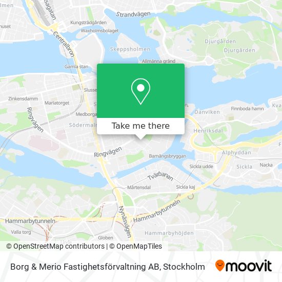 Borg & Merio Fastighetsförvaltning AB map