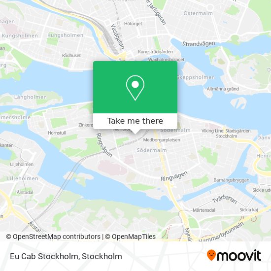 Eu Cab Stockholm map