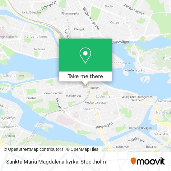 Sankta Maria Magdalena kyrka map