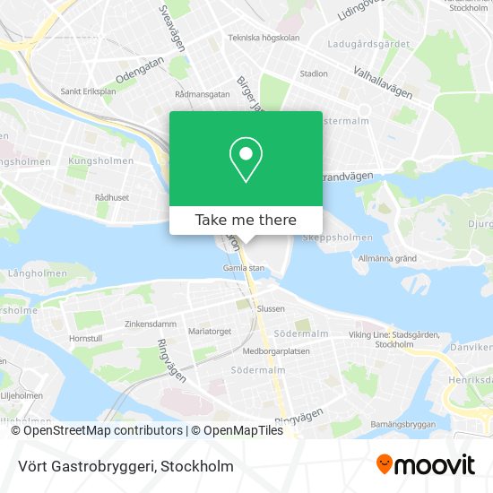 Vört Gastrobryggeri map