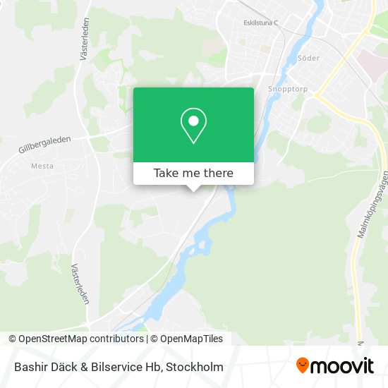 Bashir Däck & Bilservice Hb map