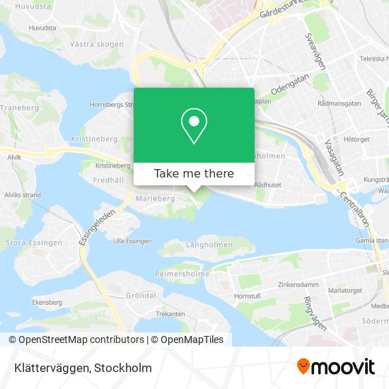 Klätterväggen map