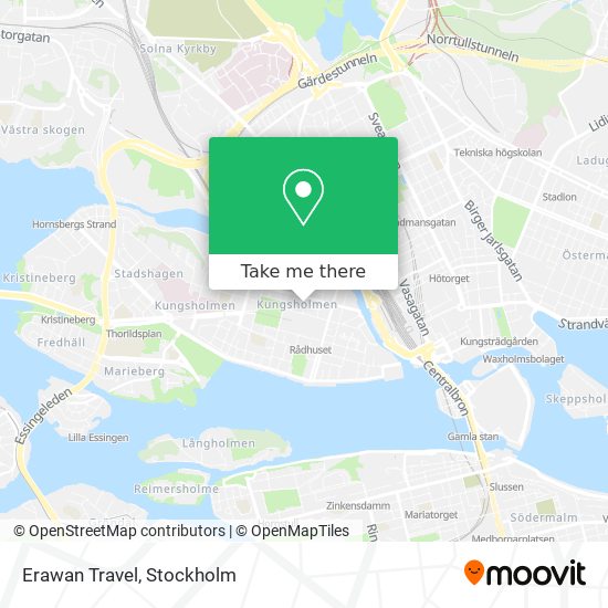 Erawan Travel map