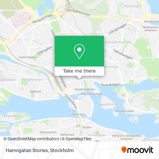 Hamngatan Stories map