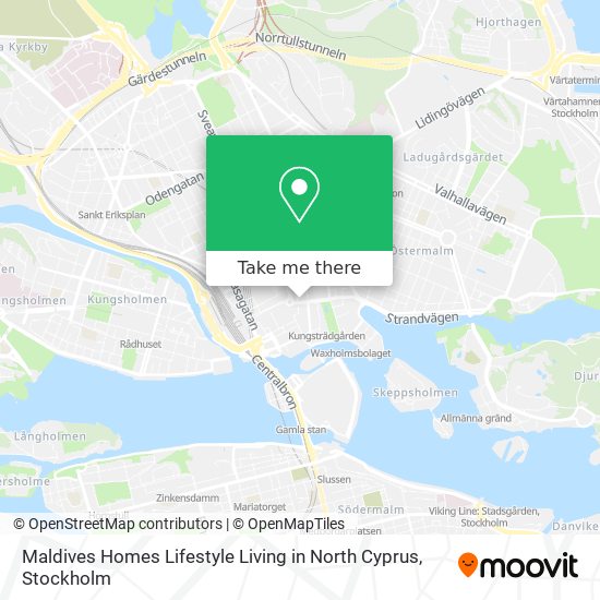 Maldives Homes Lifestyle Living in North Cyprus map