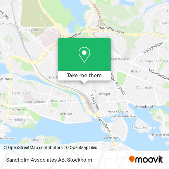 Sandholm Associates AB map