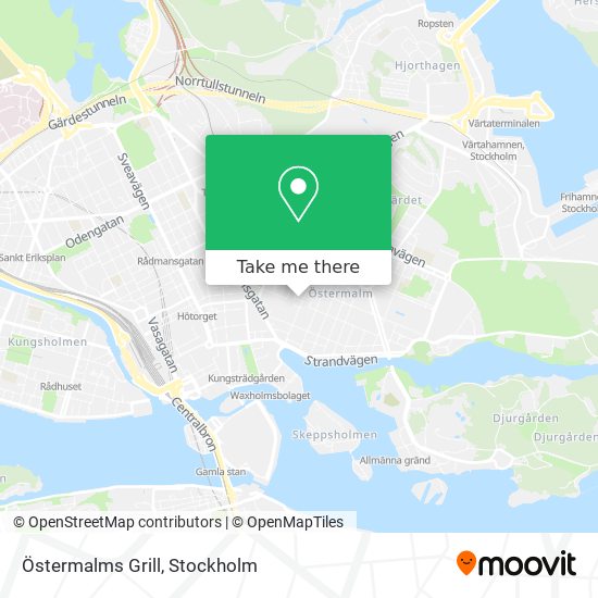 Östermalms Grill map