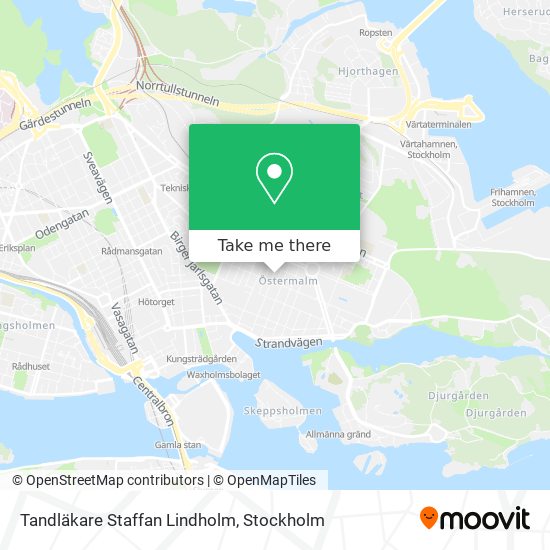 Tandläkare Staffan Lindholm map