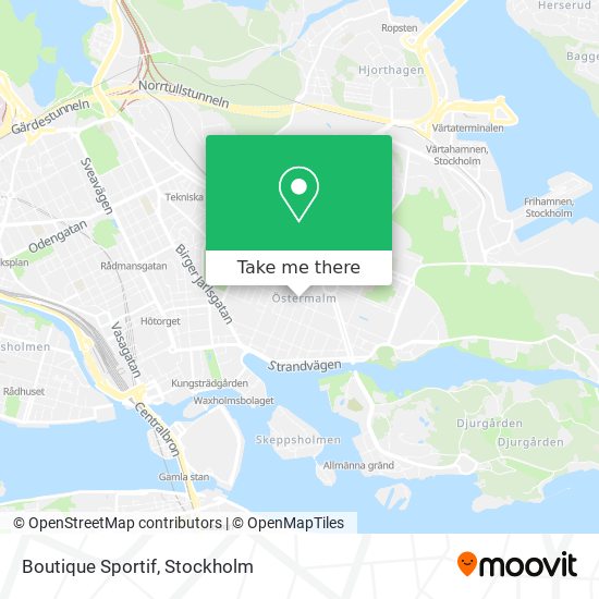 Boutique Sportif map