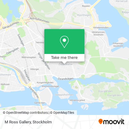 M Ross Gallery map