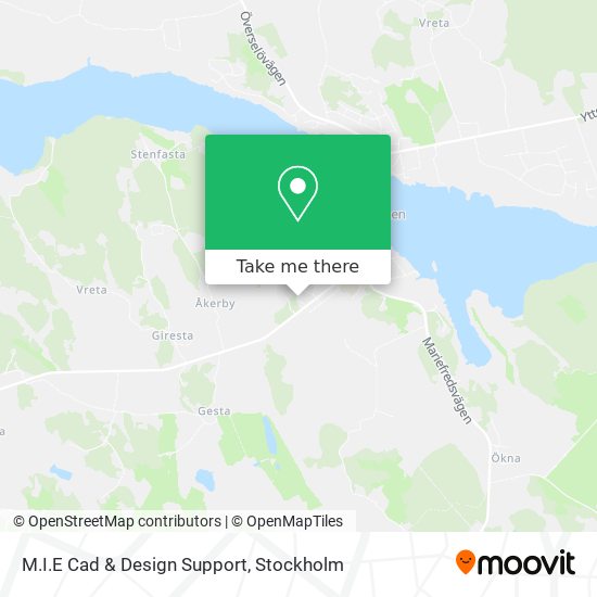 M.I.E Cad & Design Support map