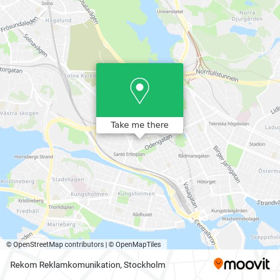 Rekom Reklamkomunikation map