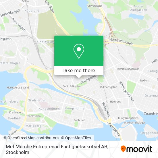 Mef Murche Entreprenad Fastighetsskötsel AB map