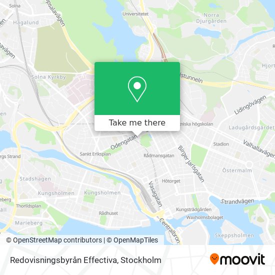 Redovisningsbyrån Effectiva map