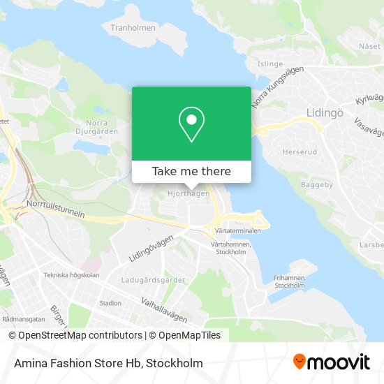 Amina Fashion Store Hb map