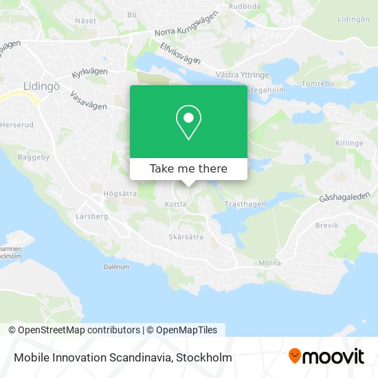 Mobile Innovation Scandinavia map