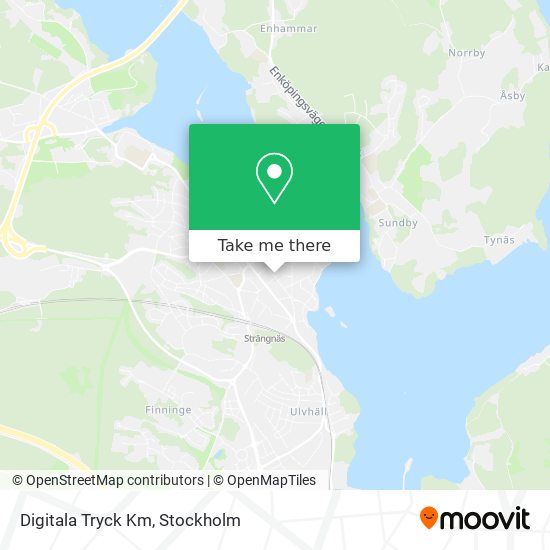 Digitala Tryck Km map