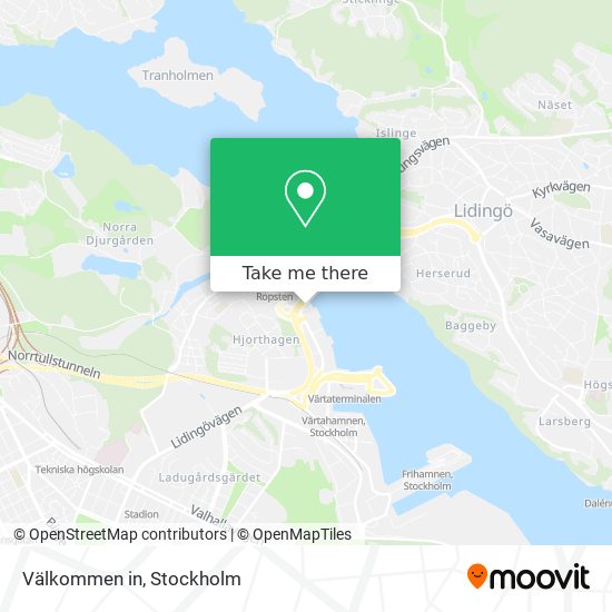 Välkommen in map