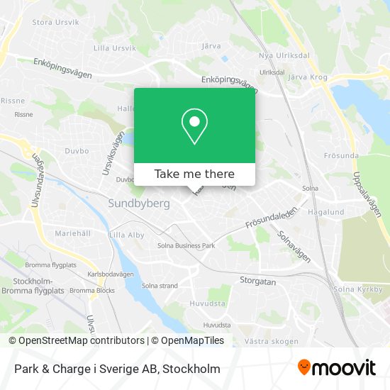 Park & Charge i Sverige AB map