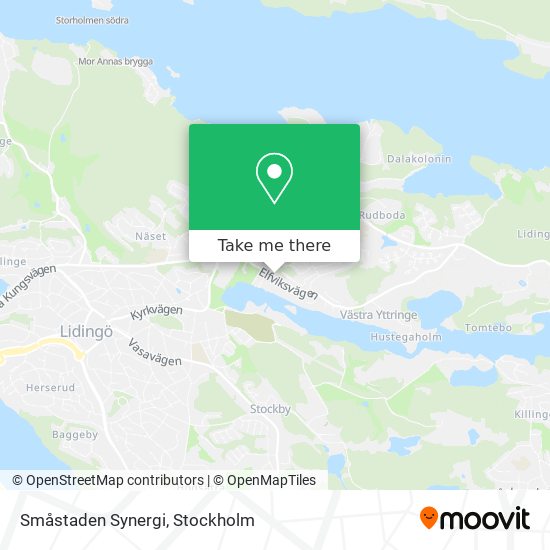 Småstaden Synergi map