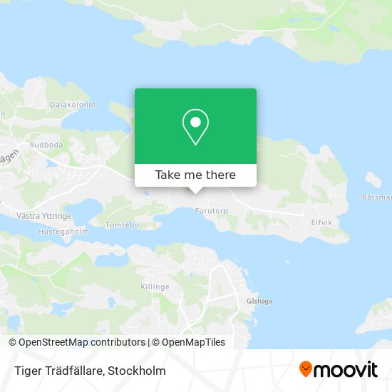 Tiger Trädfällare map