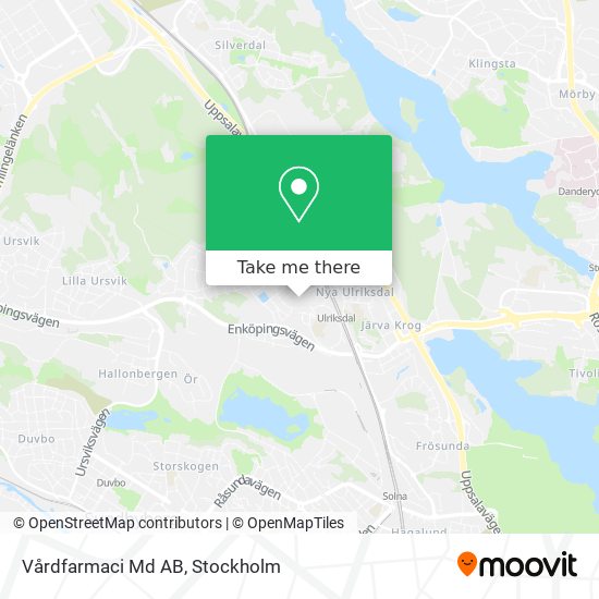 Vårdfarmaci Md AB map