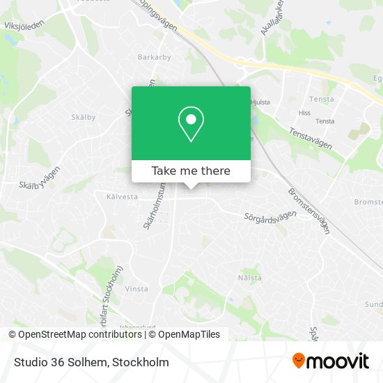 Studio 36 Solhem map