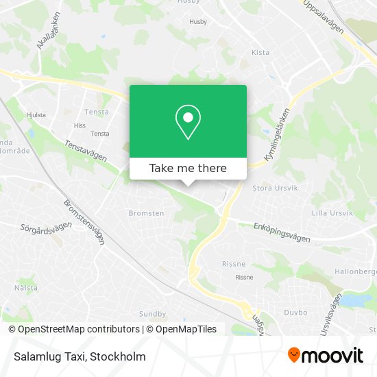 Salamlug Taxi map