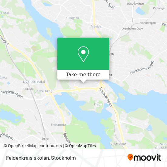 Feldenkrais skolan map