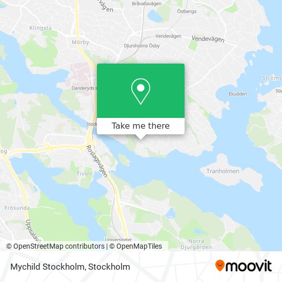 Mychild Stockholm map