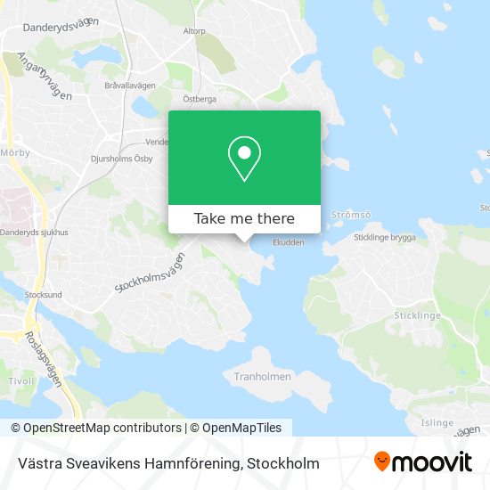 Västra Sveavikens Hamnförening map