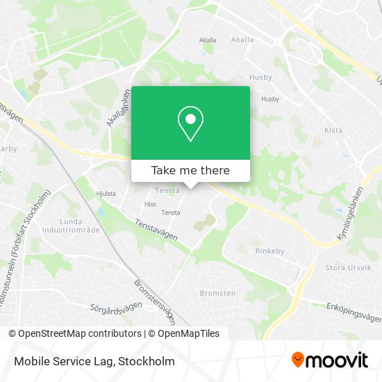 Mobile Service Lag map