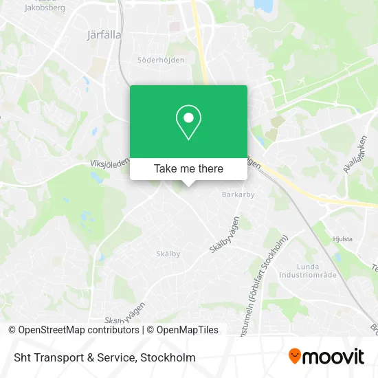 Sht Transport & Service map