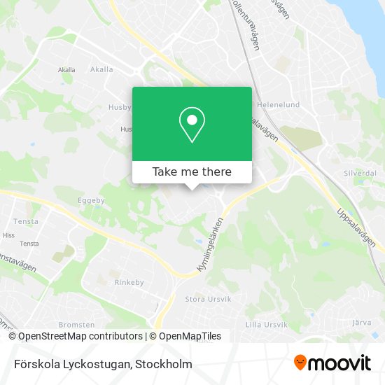 Förskola Lyckostugan map