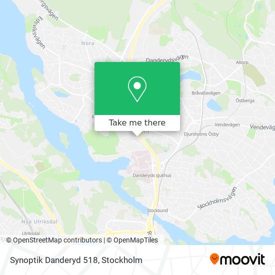 Synoptik Danderyd 518 map