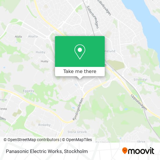 Panasonic Electric Works map