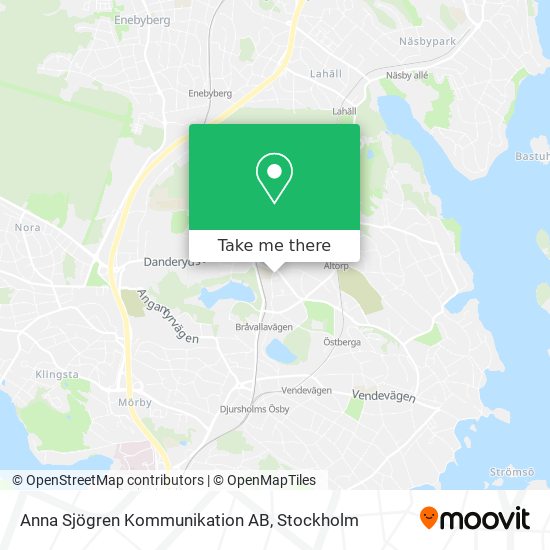 Anna Sjögren Kommunikation AB map