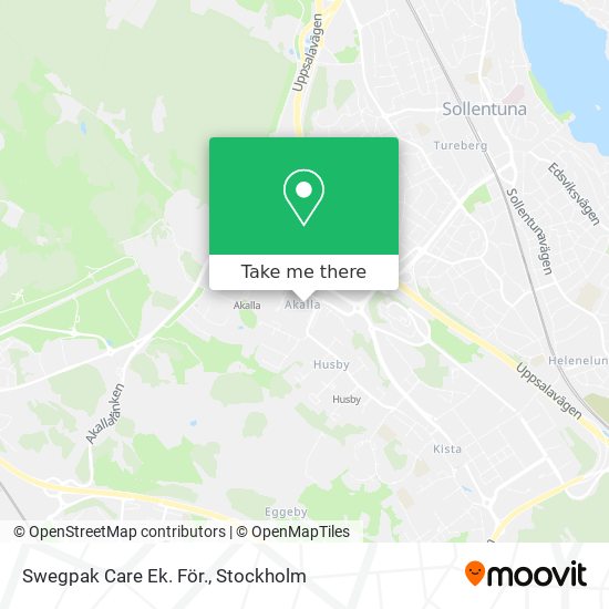 Swegpak Care Ek. För. map