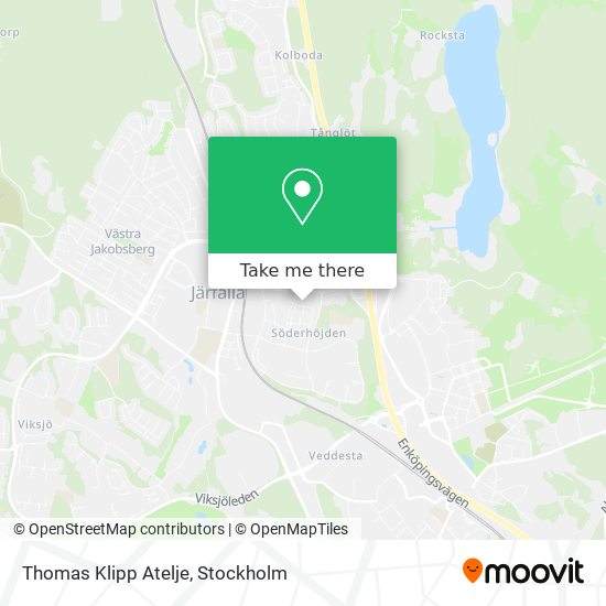 Thomas Klipp Atelje map