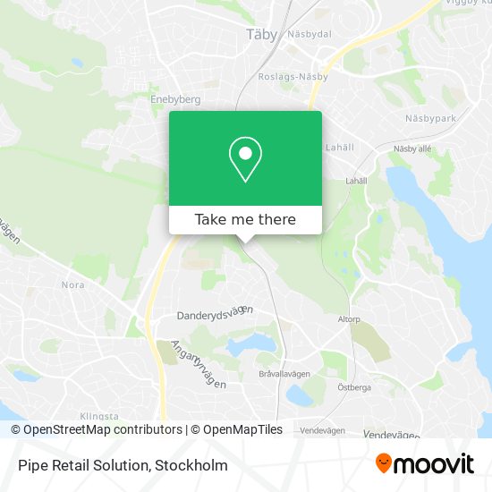 Pipe Retail Solution map