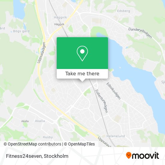 Fitness24seven map