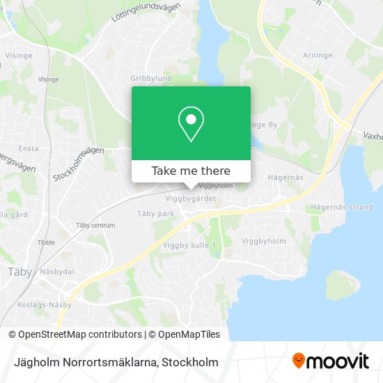 Jägholm Norrortsmäklarna map