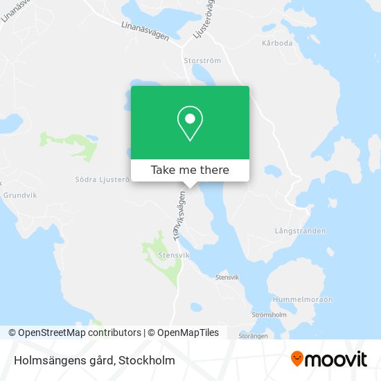 Holmsängens gård map